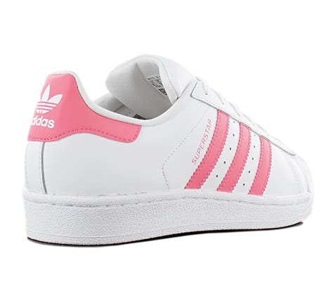 adidas Originals – Superstar – Sneaker in Rosa und Weiß 